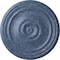 Ekena Millwork Reece Ceiling Medallion (Fits Canopies up to 6 3/4"), Hnd-Painted Americana Crackle, 21"OD x 1 1/4"P CM21REAMC - alternate 1